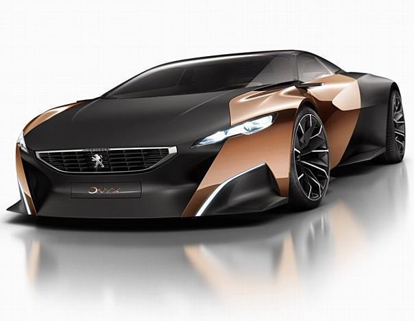 Peugeot Onyx - Ein Sportwagen mit außergewöhnlichen Materialien und Effizienz